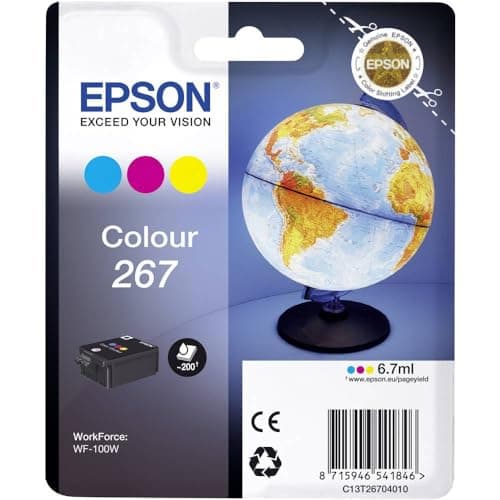 Image of Epson 267 Globe Multipack Ink Cartridges