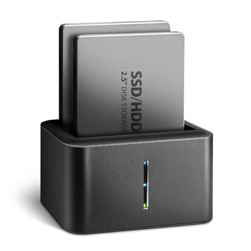 Image of Axagon ADSA-D25 Station d'accueil de disques de stockage USB 3.2 Gen 1 (3.1 Gen 1) Type micro-B Noir