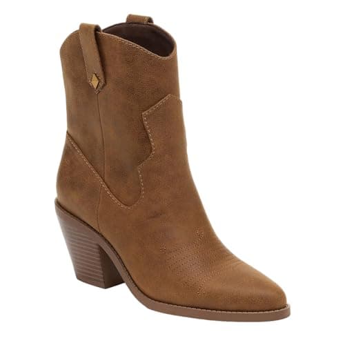 Image of Rocket Dog Womens/Ladies Feather Cowboy Boots (5 UK) (Walnut)