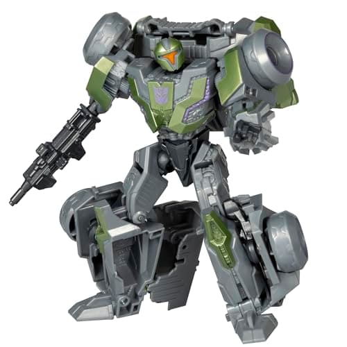 Image of Transformers Toys Studio Series Deluxe War for Cybertron 08 Gamer Edition Decepticon Soldier, 4.5-inch Converting Action Figure, 8+