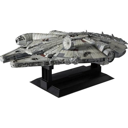 Image of Revell 01206 Millennium Falcon Perfect Grade Bandai (Click System) 1:72 Scale Unbuilt, Pre-coloured, Click-Together (Non-Glue), Plastic Model Kit