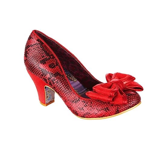 Image of Irregular Choice Ban Joe Shoes, Red, EUR 36 (UK 3.5)