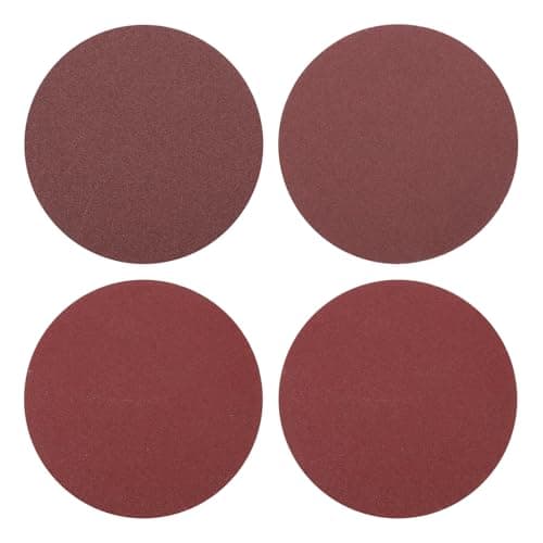 Image of sourcing map 20 Pcs 125mm 5 Inch Sanding Disc 120/150/180/240 Grit Hook and Loop Sandpaper Random Orbital Sander Pads for Woodworking Automotive Metal