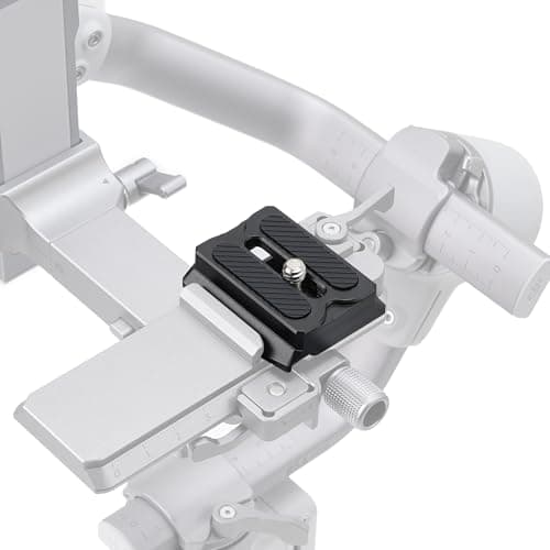 Image of Hersmay RS3/RS4 Mini Quick Release Plate For DJI Ronin RS3mini Stabilizer Upper Quick Release Plate For DJI RS4 Mini/ RS3 PRO/ RS2/ RSC2 Gimble Stabilizer For Arca Swiss