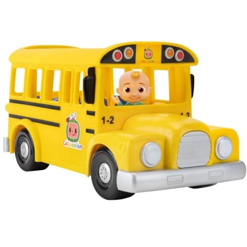 Image of CoComelon Jazwares Feature Vehicle School Bus (CMW0015) Black