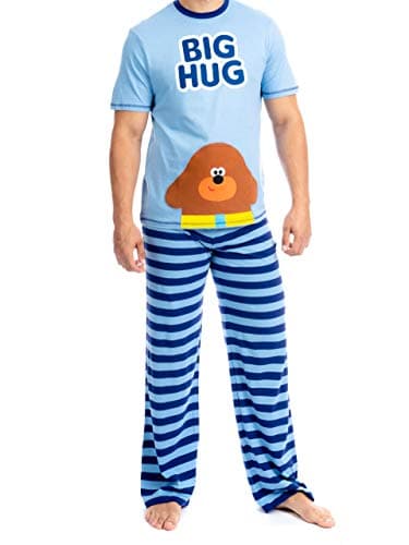 Image of Hey Duggee Mens Pyjamas Blue Size X-Small