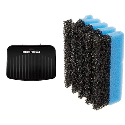 Image of George Foreman Large Electric Fit Grill & Sponge Bundle