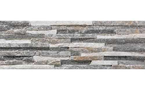 Image of Avi Split Face Tile | Wall Grey Brick Effect Tile | Porcelain Matt Finish | 170 x 520