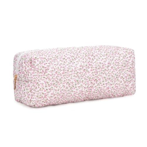 Image of SDSFGX Women Hair Dryer Travel Bag Floral Storage Pouch for Dyson Airwrap Shark Flexstyle Portable Dustproof Organiser Case