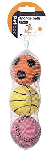 Image of Petface Sponge Balls, Pack of 3
