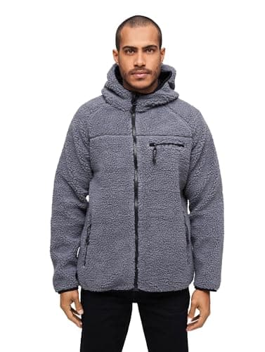 Image of Brandit Teddyfleece Worker Jacket, color: anthrazit, size: S