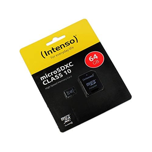 Image of 64GB Memory Card for Wiko Power U30, microSDXC, Class 10, HighSpeed, +SD Adapter