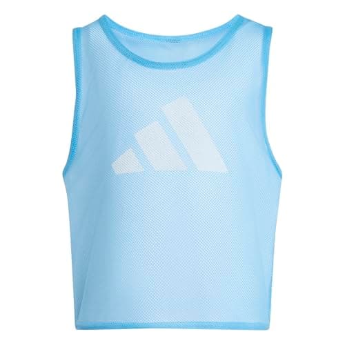 Image of adidas Unisex Kids Training BIB24 MINI, Blue Burst, 3-4 Years