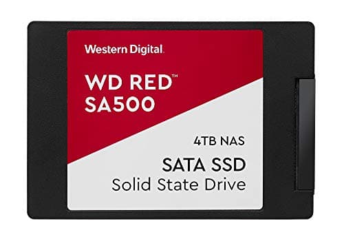 Image of WD Red SA500 NAS SATA SSD WDS400T1R0A - Solid state drive - 4 TB - internal - 2.5" - SATA 6Gb/s
