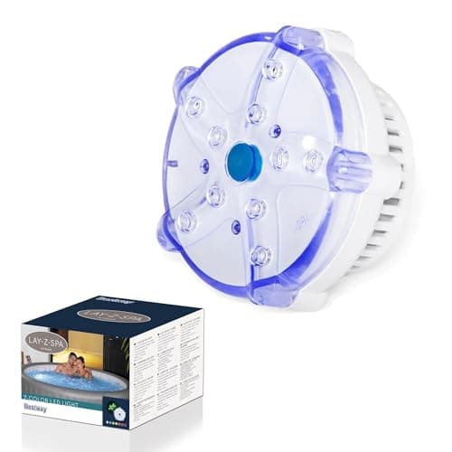 Image of Lay-Z-Spa LED Light Accessory for Hot Tubs, 7 Colour Underwater Light (2 Modes)