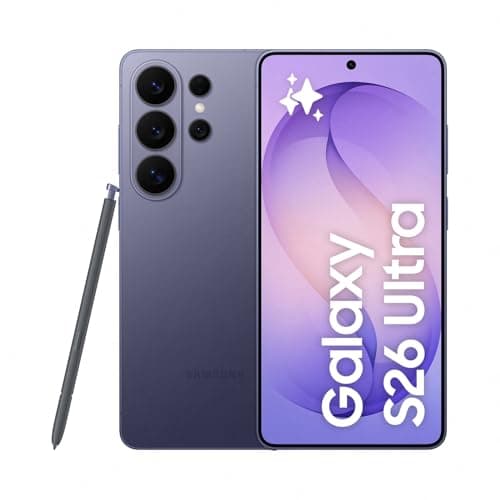 Image of Samsung Galaxy S26 Ultra AI Phone, Privacy Display, Snapdragon AP, 200MP Camera, 16 GB Memory, 1 TB Storage, 5000 mAh Battery, Galaxy AI, Cobalt Violet, 3 Year Extended Warranty (UK Version)