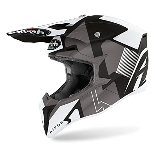Image of Airoh Motorcycle Helmet Wraap Raze Black Matt Xl