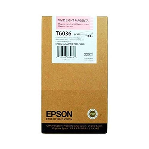 Image of Epson T6036 Vivid Light Magenta Ink Cartridge C13T603600