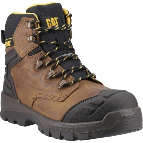 Image of Caterpillar Striver Xl 6 Mens Safety Boots Brown 9 UK