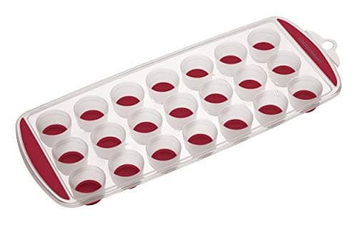 Image of Colourworks 'Pop Out' Ice Cube Tray - Red