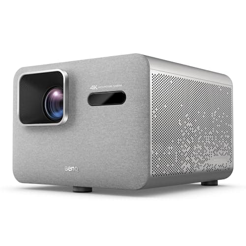 Image of BenQ TK705STi 4K HDR Short Throw Projector, 3000 ANSI Lumens, Google TV, Netflix, Low Input Lag, Auto Image Adjustment, Bluetooth, HDMI 2.1, 150" Big Screen, MEMC, HDR10+, Compact Living Room Setup
