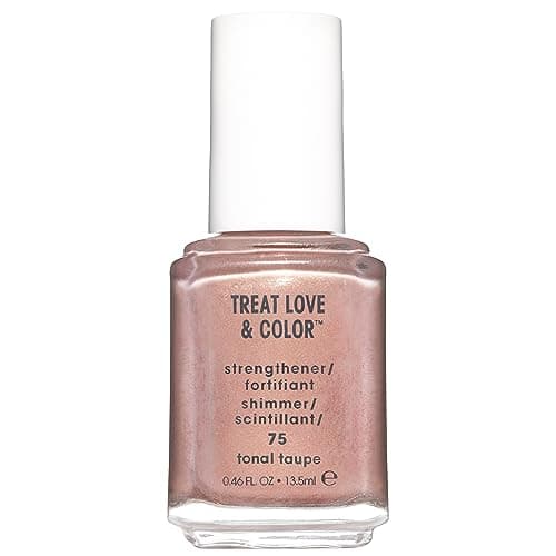 Image of essie Nail Polish Strengthening Treat Love Colour 07 Tonal Taupe TLC Care Nail Varnish 13.5 ml