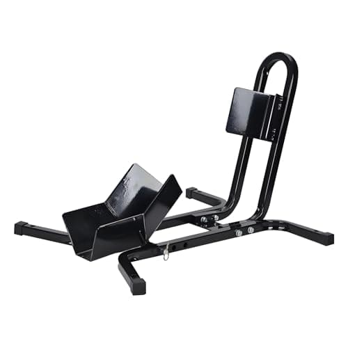Image of M.J COMFY-LIFE Motorcycles Wheel Chock Locking Stand System Steel Adjustable Fixing Tyre Holder Support Heavy Duty