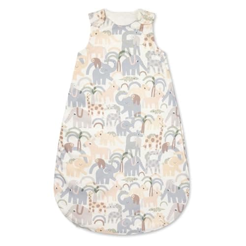 Image of Ex UK Store Baby Sleeping Bag 2.5 TOG Cotton Lined 0 to 36M Unisex Boys Girls Prints (AS255-6/12)