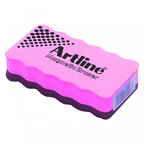 Image of Artline Magnetic Whiteboard Eraser - Pink