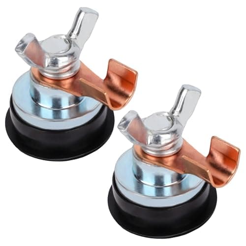 Image of 2pcs Welding Magnetic Grounding Clamp, Adjustable Magnet Welding Support Clamp Tool Multifunctional Attachment Suction Weld Accessories for Metal Poles Railings