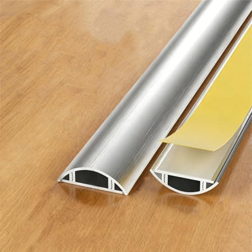 Image of Aluminium alloy cable trays,4-piece surface-mounted and curved floor-mounted cable trays, suitable for a wide range of indoor and outdoor environments(29x8x0.6mm)