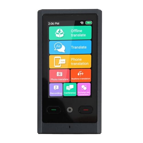 Image of Translator with 3-Touch - 138 Online & 15 Offline Languages, Real-Time Two-Way Translation for Travel & Socializing