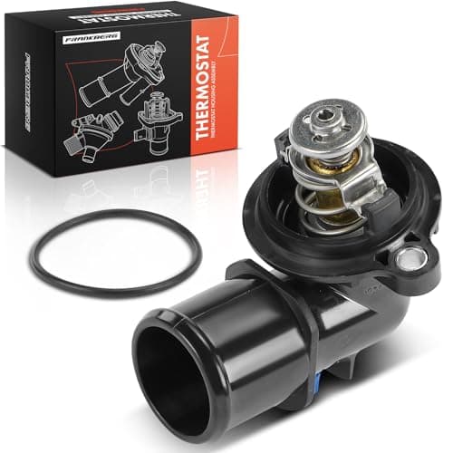 Image of Frankberg Engine Coolant thermostat Housing 88°C Compatible with Grand Cherokee IV WK WK2 Thema LX Grand Cherokee Van WK2 Replace# 68253457AA,68147599AA