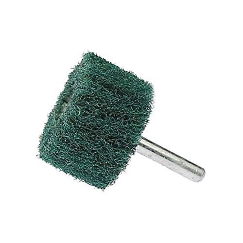 Image of BE-TOOL Green Polishing Wheel, Sanding Mop Grinding Buffing Wheel with Emery Cloth (50mm x 40 x 6mm, 1Pcs)
