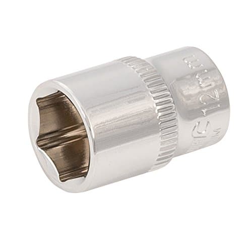 Image of Silverline 889318 Socket 1/4" Drive 6pt Metric 12 mm