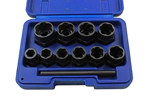 Image of US PRO 11pc Bolt Extractors Socket Lock Nut Remover Extractor 2656