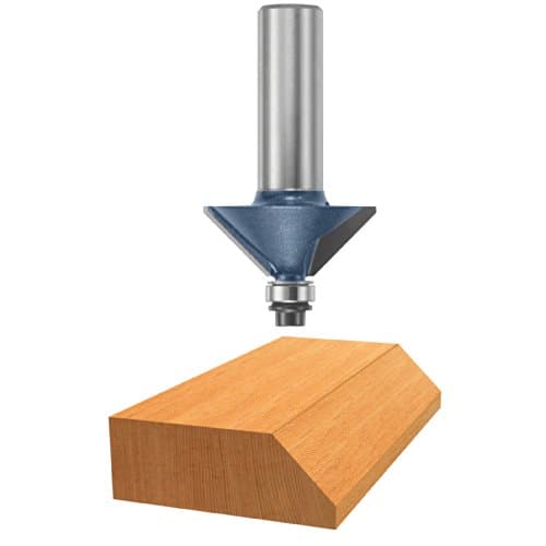 Image of Bosch 85597M 1-5/16 In. x 45 degree Carbide Tipped Chamfer Bit