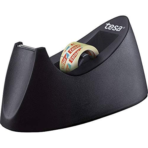 Image of tesa Easy Cut Curve Dispenser - Non-Slip, Easy to Use, Clean Cut