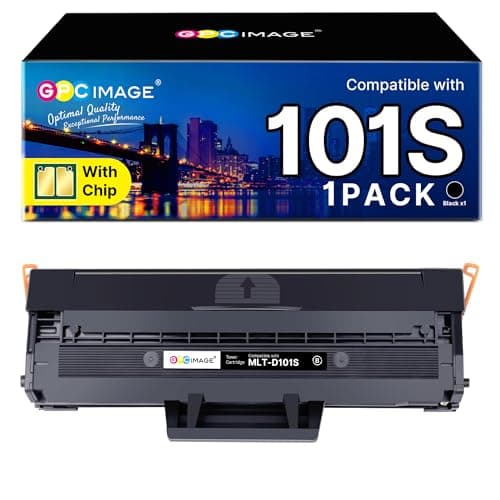 Image of GPC Image MLT-D101S Black Toner Cartridge Compatible for Samsung MLT D101S MLT-D101S Toner for Samsung ML-2160 ML-2165 ML-2165W SCX-3405W SCX-3405 ML-2168 ML-2162 SF-760P SCX-3400 (Black, 1-Pack)