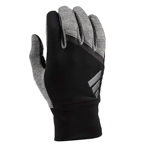 Image of Adidas Winter Performance Velocity Running Gloves, Black/Grey, L/XL