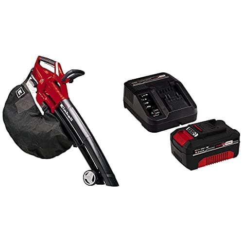 Image of Einhell GE-CL 36 Li E-Solo Power X-Change Cordless Leaf Blower Vac - Supplied with 4.0Ah Battery and Charger