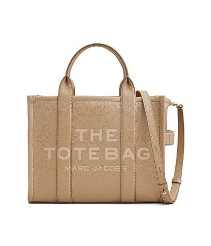 Image of MARC JACOBS H004L01PF21-230 THE MEDIUM TOTE Bag Women's CAMEL Size ONE SIZE
