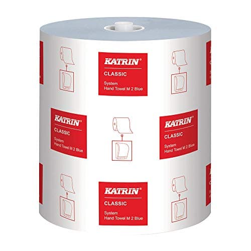 Image of Katrin 2-Ply Classic System Hand towel M2, Blue, Pack of 6,KZ46026