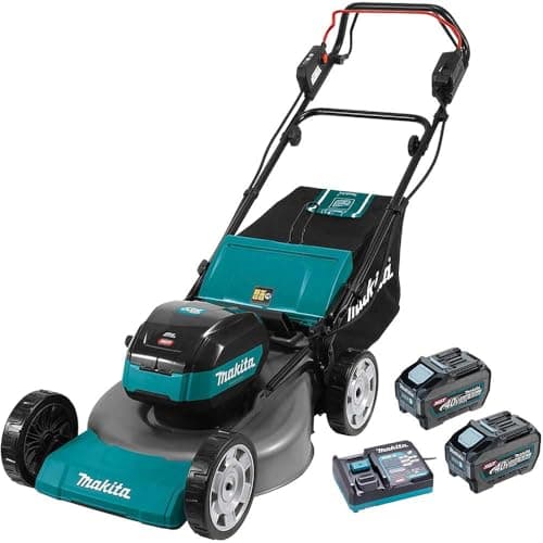 Image of Makita LM002GT204 Cordless Lawnmower 53 cm 40 V Max. / 5.0 Ah, 2 Batteries + Charger
