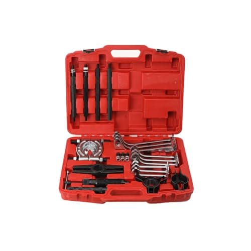 Image of ECUTEE 10 Tons Hydraulic Gear Jaw Puller and Bearing Separator Puller Set Kit for Removing Gears, Races Bearings Sprockets and Pullers Assemble Up to Different Pullers/Separators