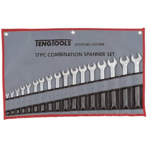 Image of Teng Tools 17 Piece Mm Spanner Set Spanner sets - 6517MM
