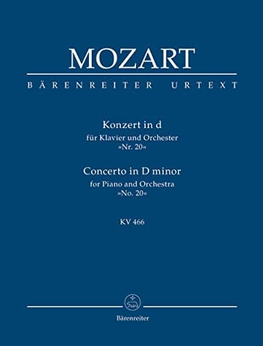 Image of Concerto for Piano No.20 in D minor K.466 (Study Score)