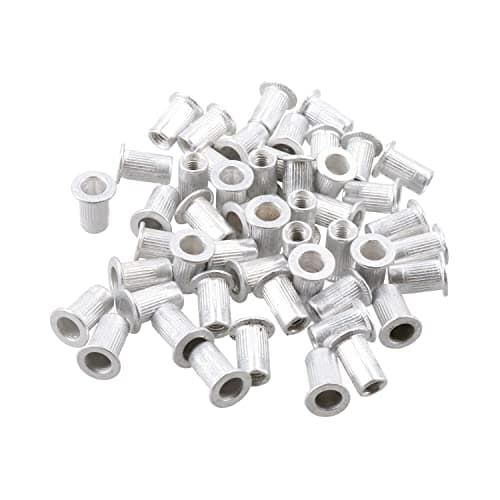 Image of M3 3mm Alu Nut Serts Riveting Nuts Rivet Threaded Inserts Blindnut Rivnut 50pc