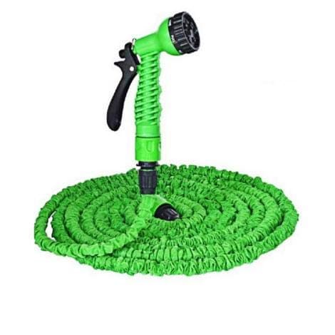 Image of Groundlevel Super Expanding Garden Hose With 7 Dial Spray Gun Included, Lightweight, Folds Away, Easy Use,Various Sizes 150ft, 100ft, 50 ft, 25 ft - 25 ft (150)