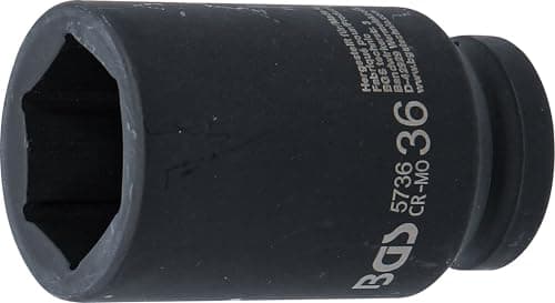 Image of BGS 5736 | Impact Socket Hexagon, deep | 20 mm (3/4") Drive | 36 mm